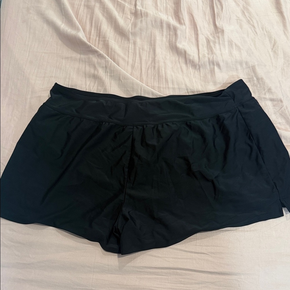 Kona Sol Women's Athletic swimming Black Shorts